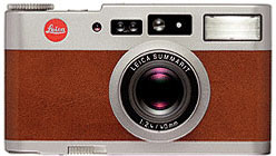 Leica CM édition spéciale, cuir cognac